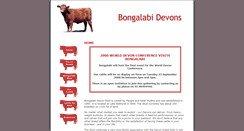 Desktop Screenshot of bongalabidevons.com.au